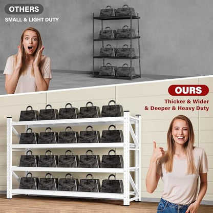 71.3" Wide Heavy Duty Garage Shelving Units