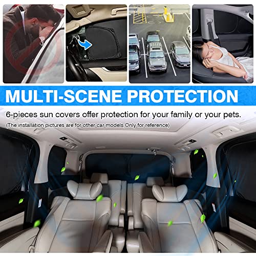 Windshield Sun Shade for Jeep Grand Wagoneer 2022 (8 Count)