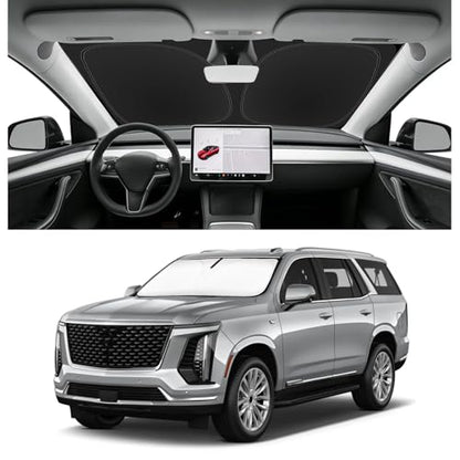 Custom Fit Windshield Sun Shade for Cadillac Escalade 2021