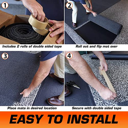 Premium Garage Floor Mat (142.5 Sq Ft)