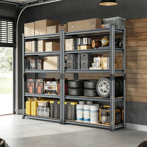 Garage Storage Shelves 46" W x 20" D x 72" H