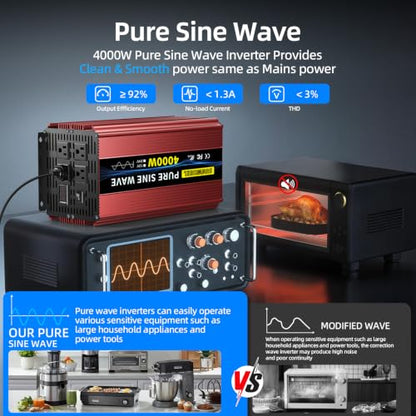 4000W Pure Sine Wave Inverter
