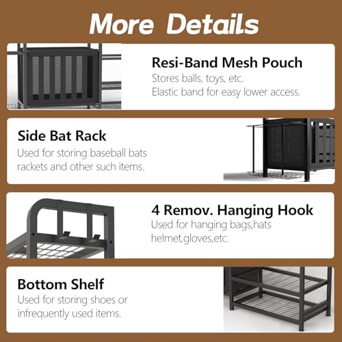 Sports Equipment Organizer