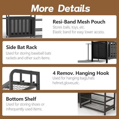 Sports Equipment Organizer