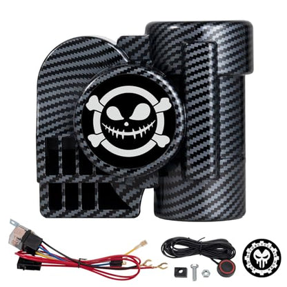 Train Horn Kit for Morcycle Super Loud Air Horn for Car with Button