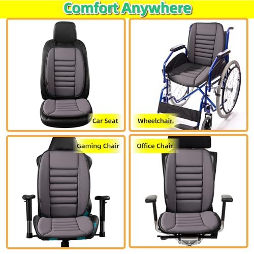 Car Seat Cushion with Back Support Pillow (2 Count)