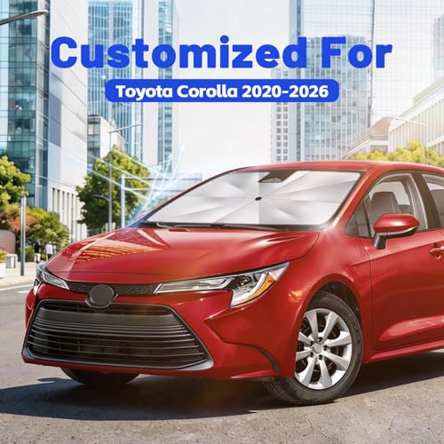 Windshield Sun Shade Umbrella for Toyota Corolla 2020