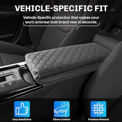 for 2025 2026 Toyota Prius Armrest Cover Pad for 2023