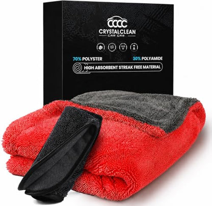 Crystal Clean 1300 GSM Car Drying Towel