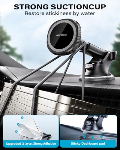 for MagSafe Car Phone Mount for iPhone
