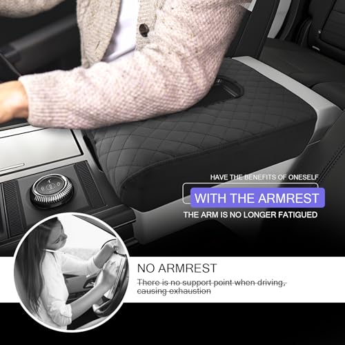 2025 2026 Hummer EV Center Console Cover Compatible with 2022 2023 2024 2025 2026 GMC Hummer EV SUV Accessories 2025 2026 Hummer EV Pickup Armrest Cover Armrest Console Cover
