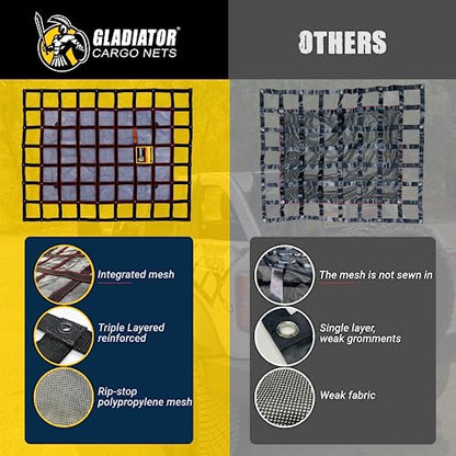 Heavy Duty Truck Cargo Net (87.5 Sq Ft)