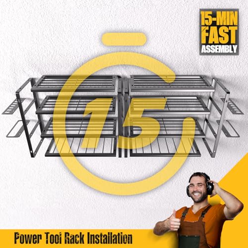 Power Tool Organizer Wall Mount