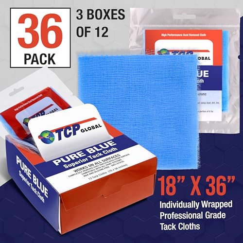 Pure Blue Superior Tack Cloths (36 Count)