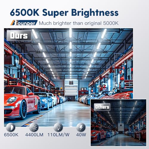 10 Pack 4FT LED Shop Light (10 Count)