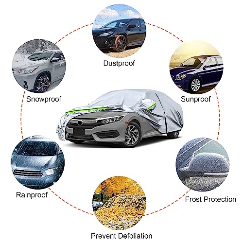 6 Layers Waterproof Car Covers Replace for 2011