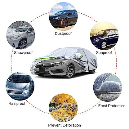 6 Layers Waterproof Car Covers Replace for 2011