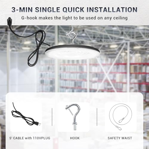 100W UFO Led High Bay Light (6 Count)