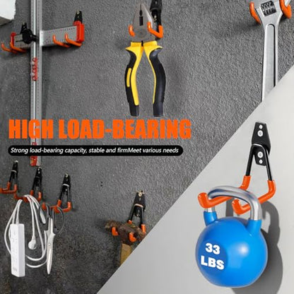 Heavy Duty Garage Storage Hooks 4 Pack Garage Tool Organizer Wall Mount (2 Count)