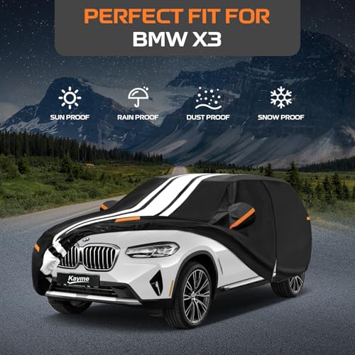 Heavy Duty Car Cover Custom Fit for BMW X3