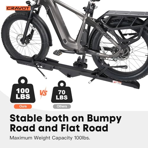 CyberRack E1 EBike Rack with Ramp for 1Ebike