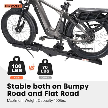 CyberRack E1 EBike Rack with Ramp for 1Ebike