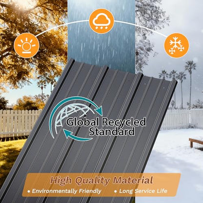 8x4FT Outdoor Storage Shed