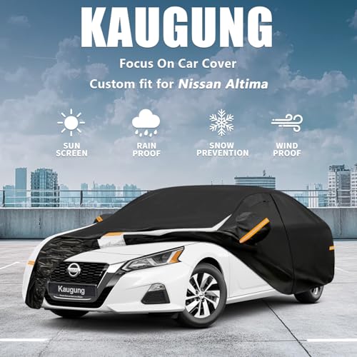 10 Layers Car Cover Custom Fit for Nissan Altima 2002