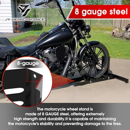 Motorcycle Wheel Chock for Trailer