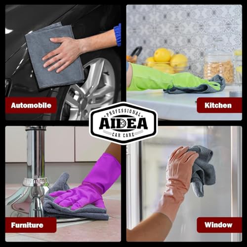 Microfiber Cleaning Cloth Grey (600 Count)