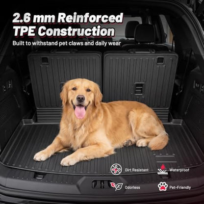 Floor Mats for Ford Explorer 7 Seat with Custom Fit Cargo Liner