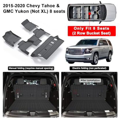 Floor Mats & Trunk Mat for Chevrolet Tahoe 2015