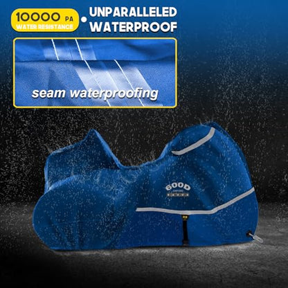 Trike Cover Motorcycle Cover Heavy Duty 600D Waterproof for Trike Models