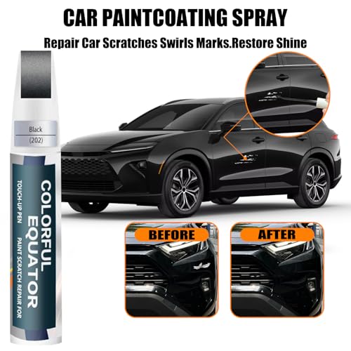 202 Black Car Touch Up Paint for Toyota OEM Color Match