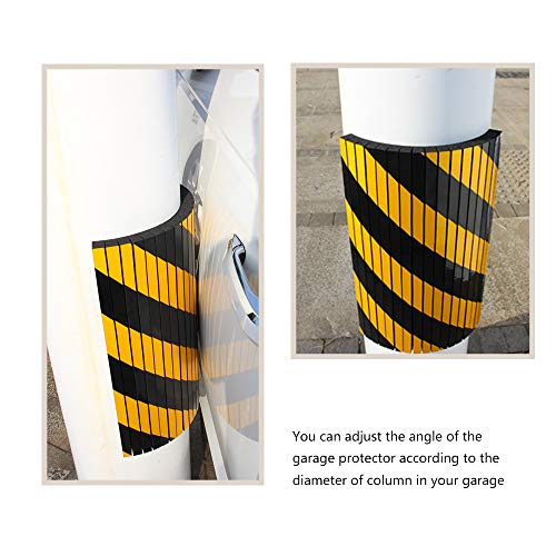 Garage Wall Protector Foam Wall Bumper Column Guard for Parking Lot 2 Pack (2 Count)