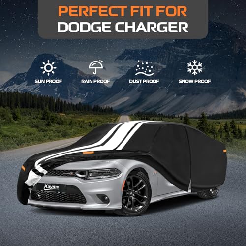 Heavy Duty Car Cover Custom Fit for Dodge Charger