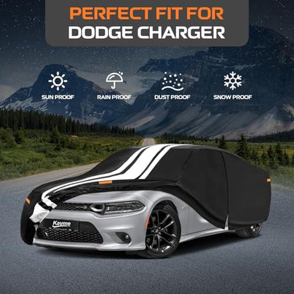 Heavy Duty Car Cover Custom Fit for Dodge Charger