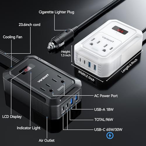 200W Car Power Inverter