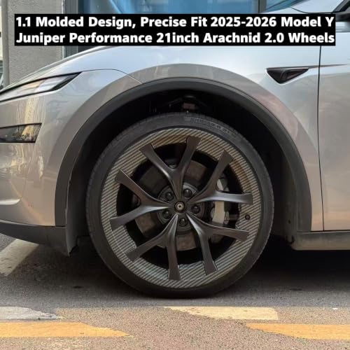Rim Protector for Tesla 2025 2026 Model Y Juniper Performance 21inch Arachnid 2.0 Wheels Cover All (4 Count)