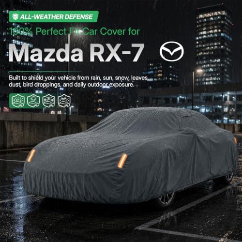 Waterproof Heavy Duty Car Cover Custom Fit Mazda RX