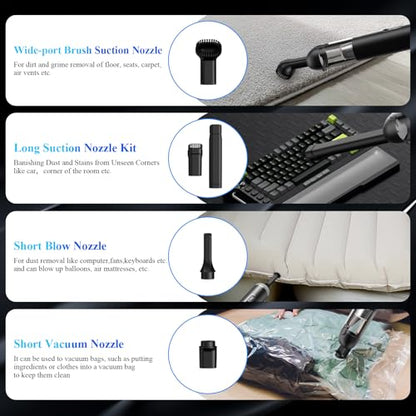 Car Vacuum Portable Cordless