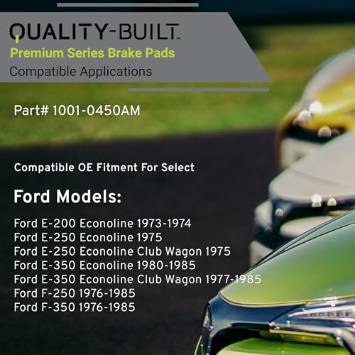 Front Semi Metallic Brake Pads