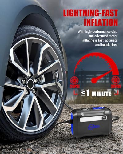 R8 Tire Inflator Portable Air Compressor