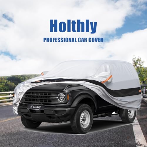 10 Layers Car Cover Custom Fit for Ford Bronco 2 Door