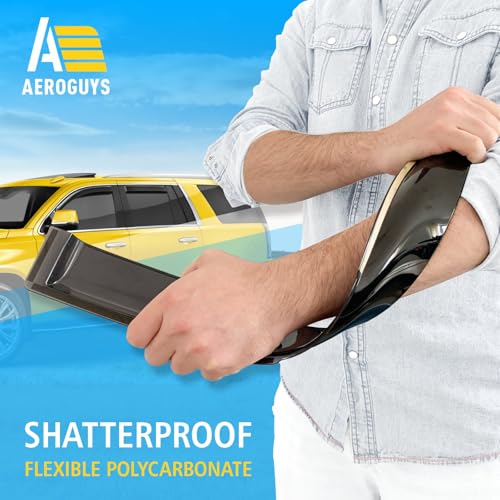 Extra Durable Window Deflectors in (4 Count)