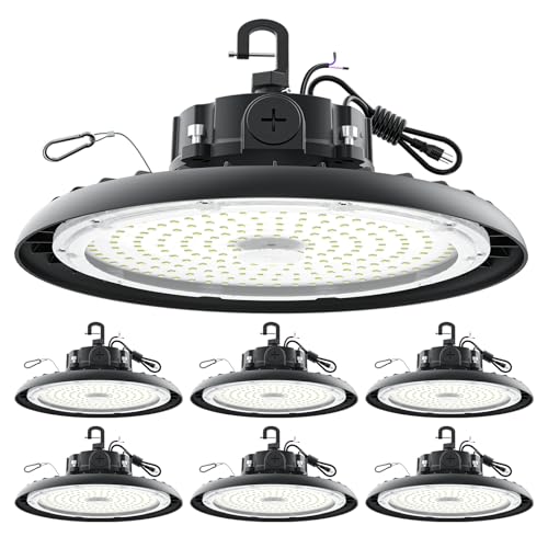 240W UFO LED High Bay Light 6 Pack (6 Count)