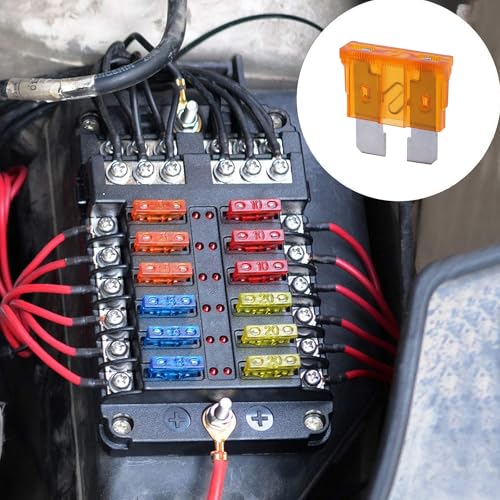 100 Pack Auto Fuses 5 AMP ATC