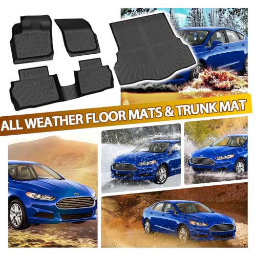 Floor Mats Cargo Liner for Ford Fusion Gas S