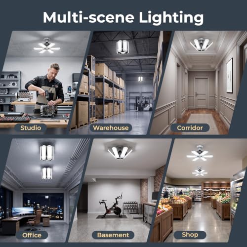1 Pack LED Garage Light