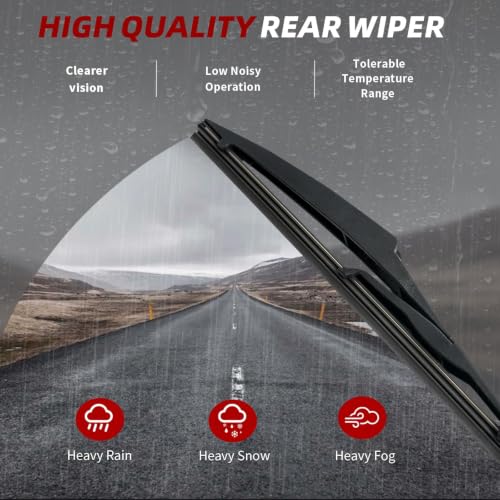 Windshield Wiper Blades Replacement for Jeep Compass 2018